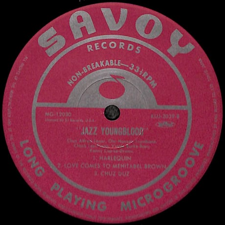 チューズ・アルフレッド / ジャズ-ヤング・ブラッド [※国内盤,品番:MG 12030］(LPレコード)