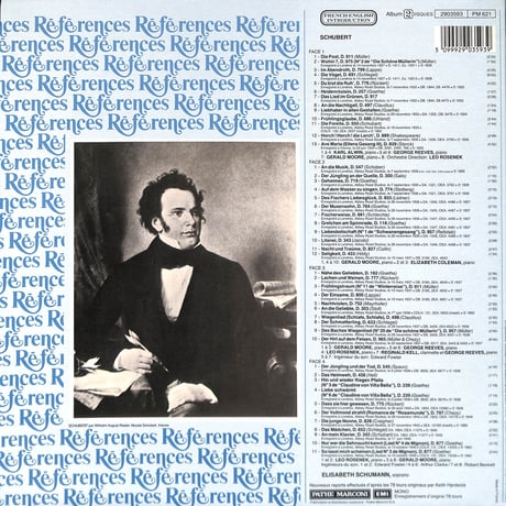 エリーザベト・シューマン / Schubert Der Hirt Auf Dem Felsen Et 45 Lieder [※輸入盤,生産国:France,品番:2903593,2枚組］(LP)