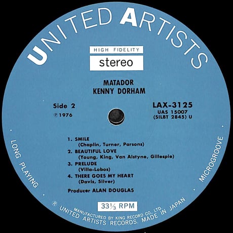 ケニー・ドーハム / マタドール [※国内盤,品番:LAX 3125］(LPレコード)