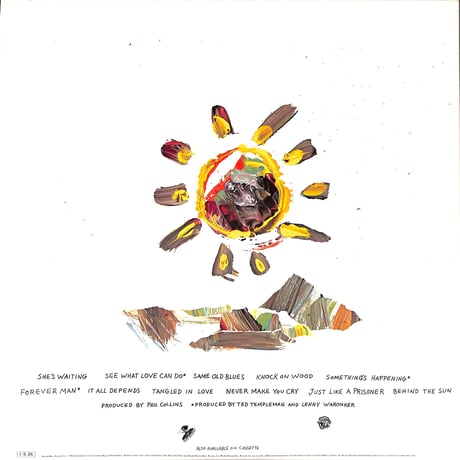 エリック・クラプトン / ビハインド・ザ・サン［※国内盤,品番:P-13069］(LPレコード)