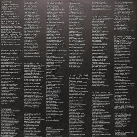 ビリー・ジョエル / ストレンジャー [※国内盤,品番:25AP 843］(LPレコード)
