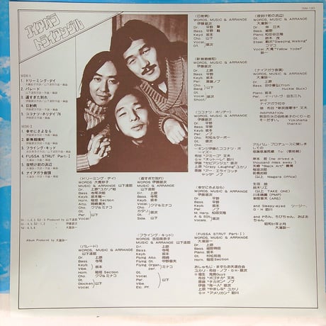 大瀧詠一 山下達郎  伊藤銀次 / NIAGARA TRIANGLE VOL.1 ［※国内盤,品番:00AH-1383、NIAGARA VOXからの分売］(LPレコード)