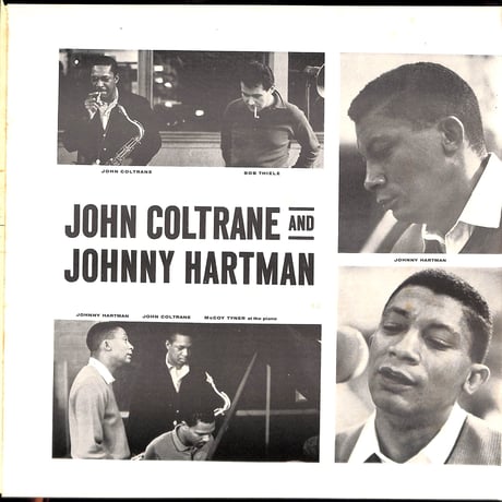 ジョン・コルトレーン・ジョニー・ハートマン / John Coltrane And Johnny Hartman［※輸入盤,生産国:US,品番:A-40］(LPレコード)