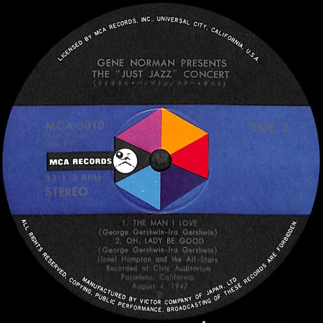 ライオネル・ハンプトン / スター・ダスト [※国内盤,品番:MCA-3010］(LPレコード)
