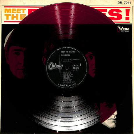 ビートルズ / MEET THE BEATLES!（赤盤,OR-7041）（LPレコード）