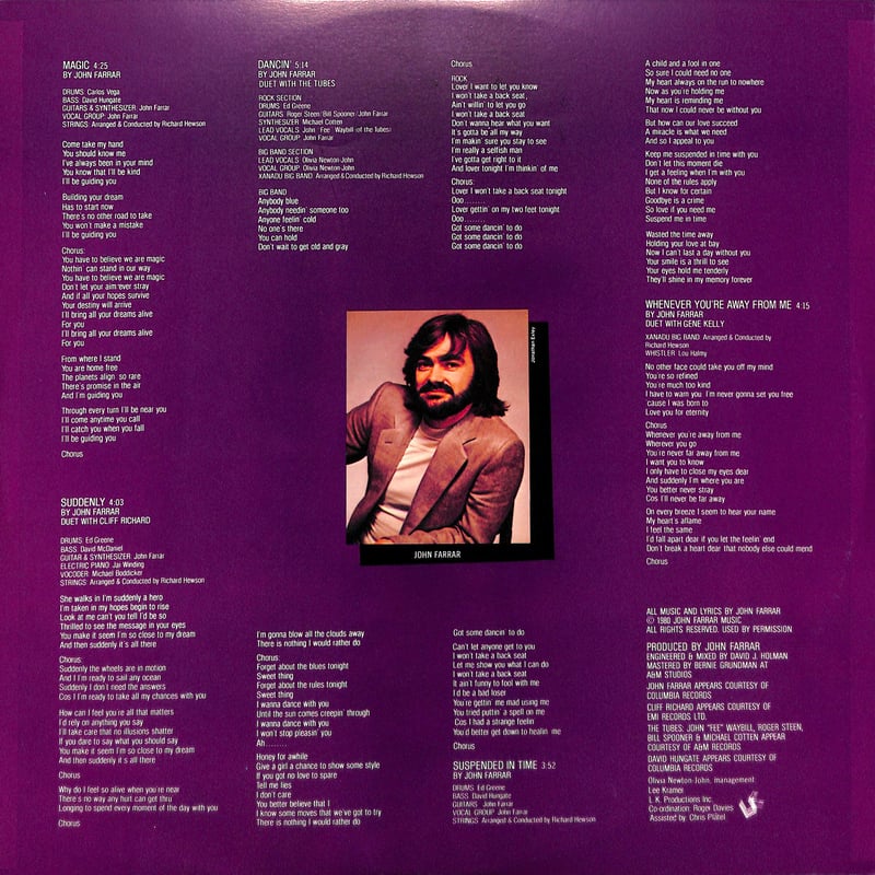 ELO,オリビア・ニュートン・ジョン / ザナドゥ [※国内盤,品番