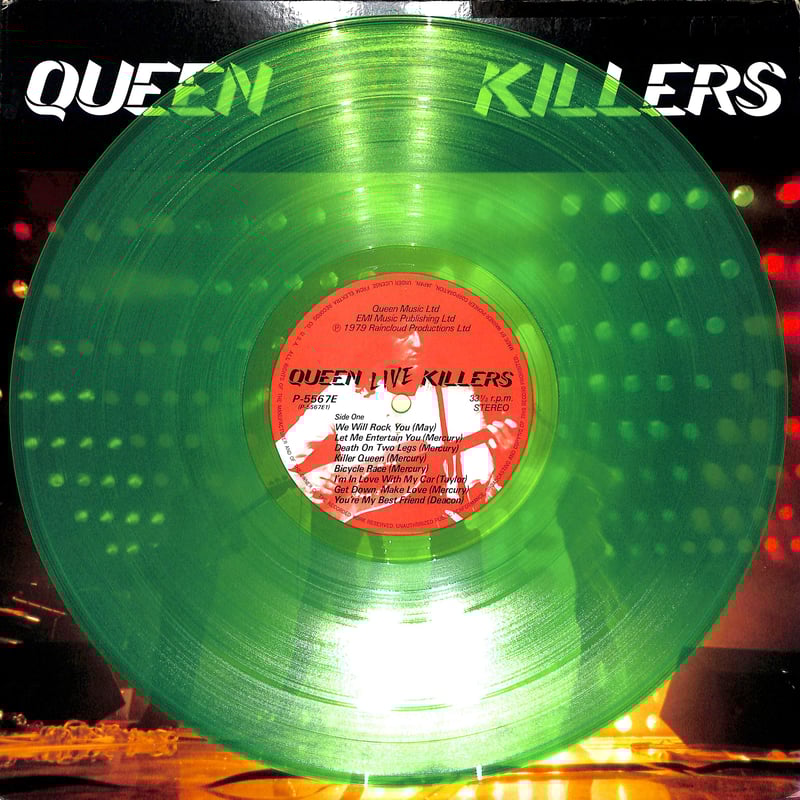 クイーン / ライヴ・キラーズ [※国内盤,品番:P-5567-8E,緑盤・赤盤,2枚