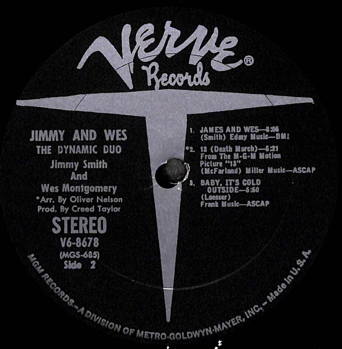 ジミー・スミス&ウェス・モンゴメリー / Jimmy & Wes The Dynamic Du