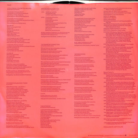 ジュディ・コリンズ / Running For My Life [※輸入盤,生産国:US,品番:6E-253］(LPレコード)