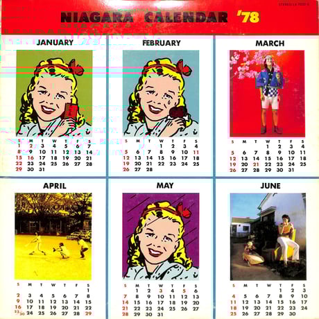 大瀧詠一 / NIAGARA CALENDER78（LPレコード）