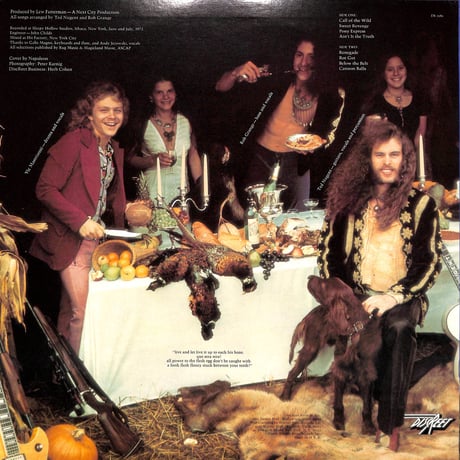 テッド・ニュージェント&アンボイ・デュークス / Call Of The Wild［※輸入盤,生産国:US,品番:DS-2181］(LPレコード)