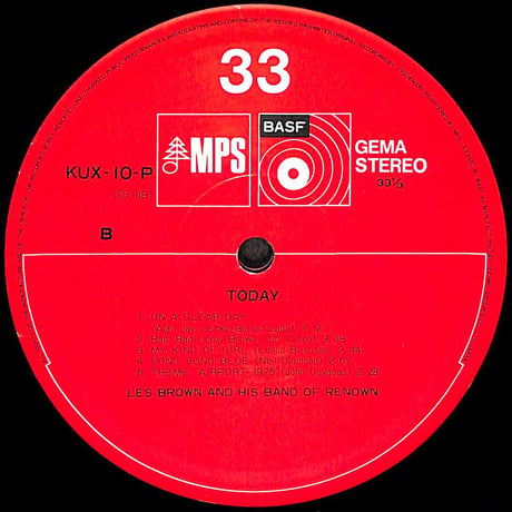 レス・ブラウン / センチメンタル・ジャーニー [※国内盤,品番:KUX-10-P］(LPレコード)