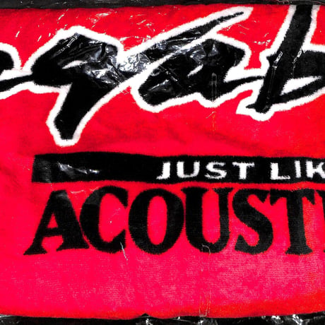 長渕剛 バスタオル 1995年 ACOUSTIC ROAD Just like a boy(コンサートグッズ)