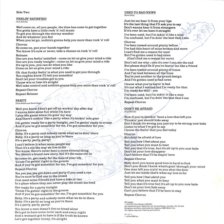 ボストン / ドント・ルック・バック [※国内盤,品番:25・3P-1］ (LPレコード)