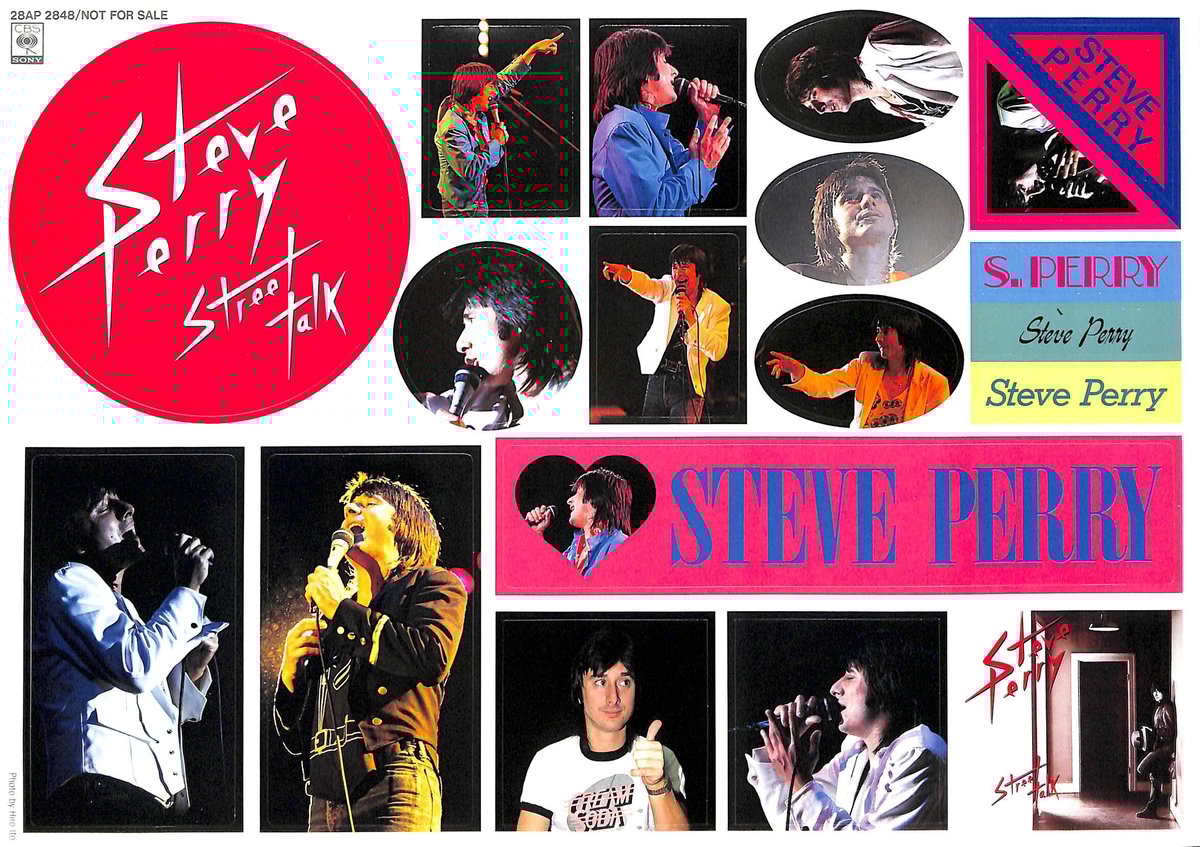 ☆楽譜/スティーヴペリー/ストリートトーク/バンドスコア