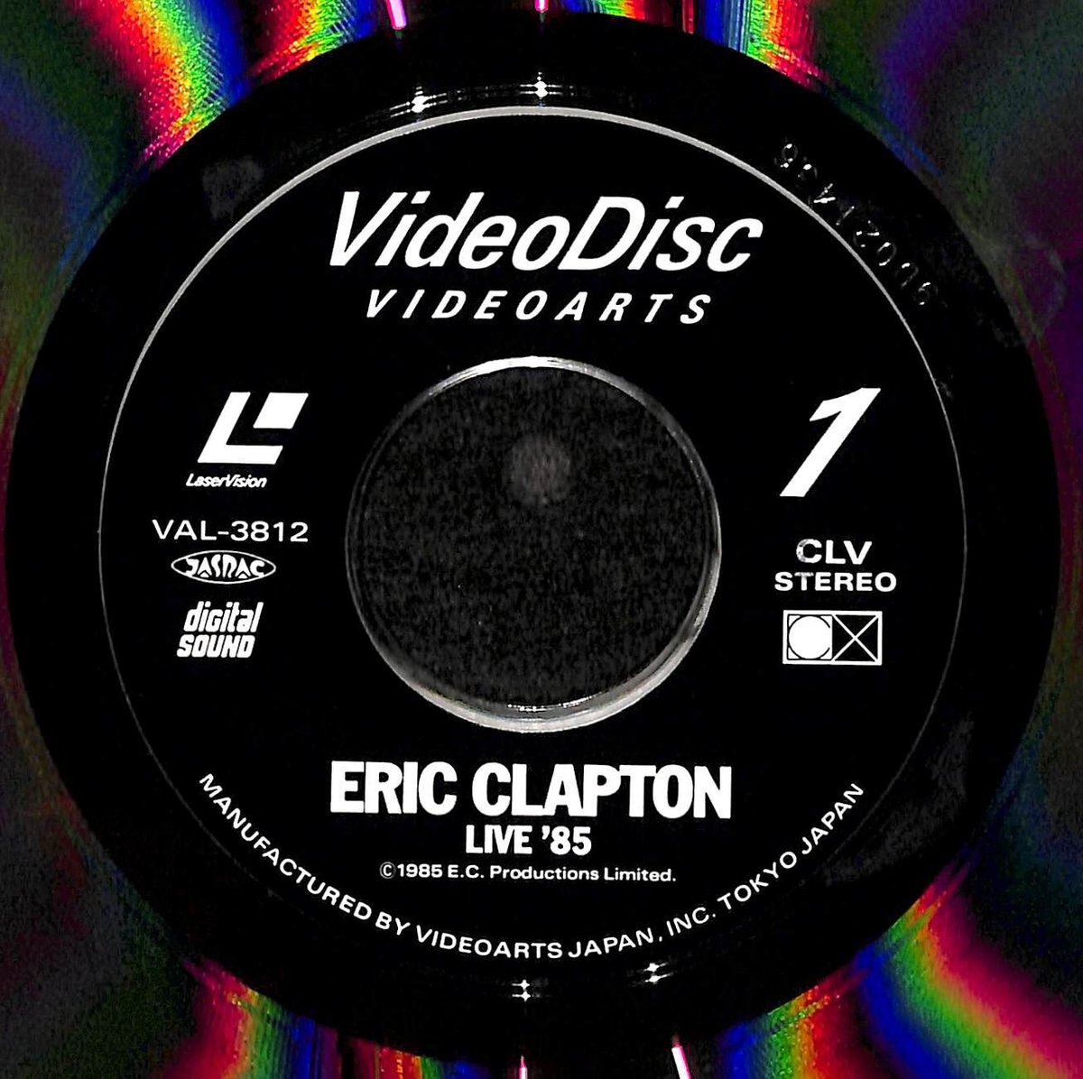 ◾️高音質UKオリジナル盤◾️ERIC CLAPTON■エリッククラプトン■’Liv Eric Clapton エリック・クラプトン/England,UK 5.14.1983