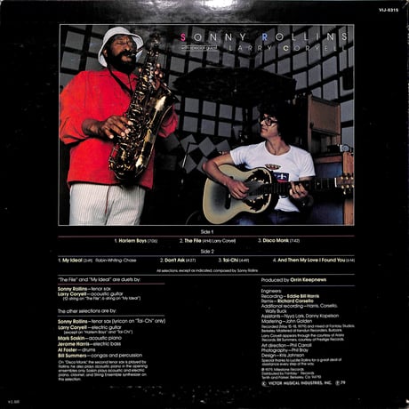 ソニー・ロリンズ / Don't Ask [※国内盤,品番:VIJ-6315］(LPレコード)
