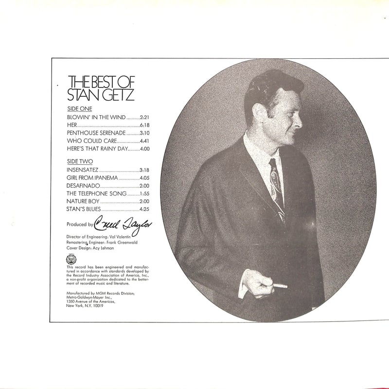 Stan Getz レコード5枚セット　まとめて Stan Getz レコード5枚セット まとめて 中古LP] Stan Getz