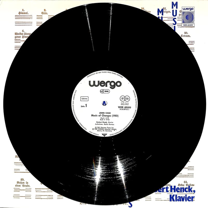 【美盤5CD BOX】ジョン・ケージ生誕100周年記念エディション WERGO 美盤5CD BOX】ジョン・ケージ生誕100周年記念エディション WERGO