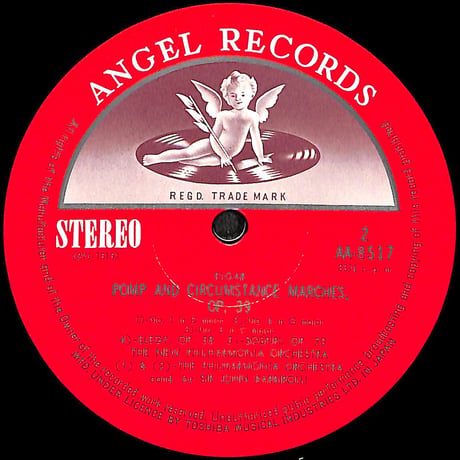 サー・ジョン・バルビローリ / エルガー管弦楽名曲集 [※国内盤,品番:AA-8517］(LPレコード)