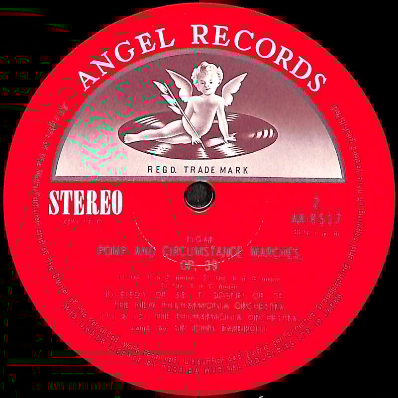 サー・ジョン・バルビローリ / エルガー管弦楽名曲集 [※国内盤