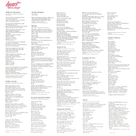 ハート / べべ・ル・ストレンジ［※国内盤,品番:25・3P-190］(LPレコード)
