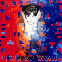 ポール・マッカートニー / Tug Of War [※国内盤,品番:EPS-81485］[特大ポスター付き](LPレコード)
