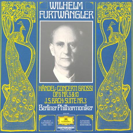 フルトヴェングラー / Händel:Concerti Grossi, Op. 6 Nr. 5 & 10 他 [※輸入盤,生産国:Germany,品番:2535 806］(LPレコード)