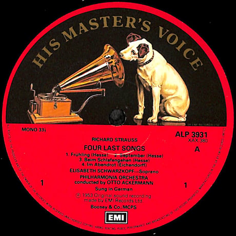 シュヴァルツコップ / Sings Richard Strauss [※輸入盤,生産国:UK,品番:RLS 751,2枚組］(LPレコード)