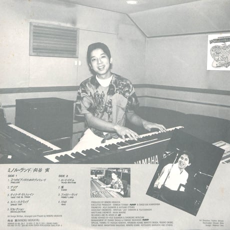 向谷実 / ミノル・ランド [※国内盤,品番:K28P 6370］(LPレコード)