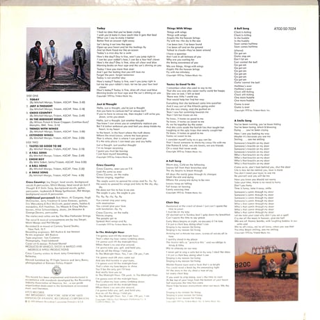 クロス・カントリー / Cross Country [※輸入盤,生産国:US,品番:SD 7024］(LPレコード)