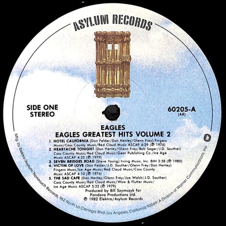 イーグルス / Eagles Greatest Hits Volume 2［※輸入盤,生産国:US,品番:60205-1］(LPレコード)