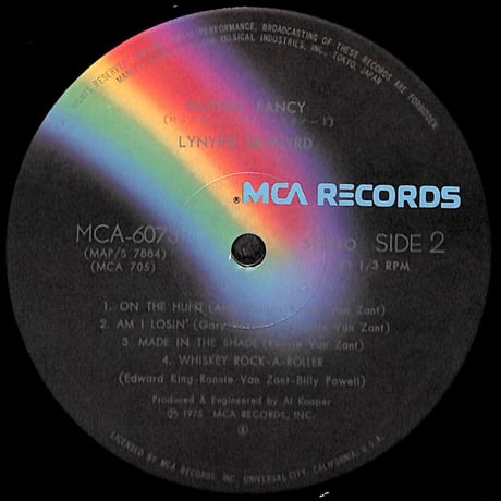 レーナード・スキナード / Nuthin' Fancy [※国内盤,品番:MCA-6073］(LPレコード)