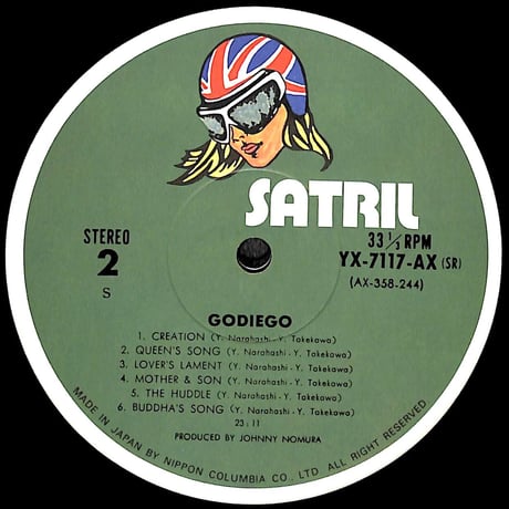 ゴダイゴ / 組曲新創世紀 [※国内盤,品番:YX-7117-AX］(LPレコード)