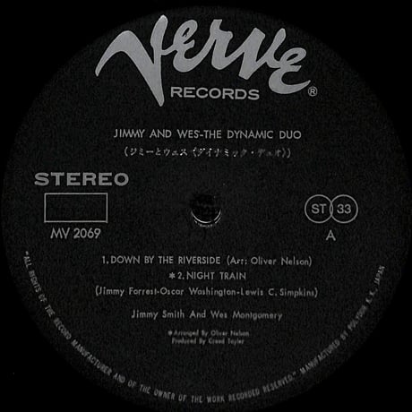 ジミーとウェス / ダイナミック・デュオ［※国内盤,品番:MV 2069］(LPレコード)