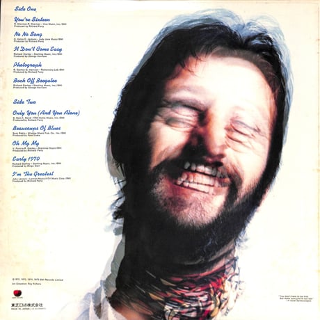 リンゴ・スター / Blast From Your Past [※国内盤,品番:EAS-80403］(LPレコード)