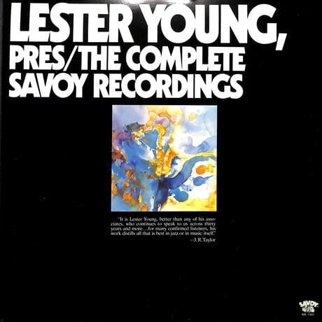 レスター・ヤング / Pres/The Complete Savoy Recordings［※輸入盤,生産国:US,品番:SJL 2202,2枚組］(LPレコード)