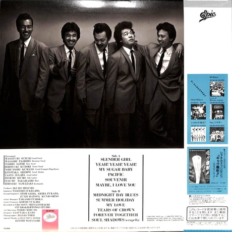 シャネルズ / ソウル・シャドウズ [※国内盤,品番:28 3H-66］(LPレコード)