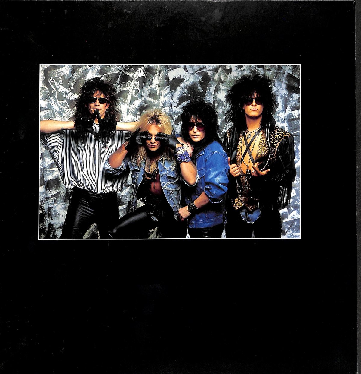 87'コンサートパンフレット モトリー・クルー / Motley Crue Girls Girls Girls World