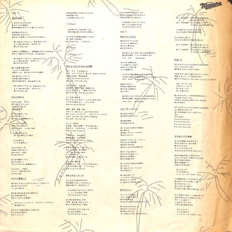 大滝詠一 / ロング・バケイション [※国内盤,品番:27AH 1234］(LPレコード)