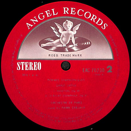 ピエール・デルヴォー / サン=サーンス/交響詩集 [※国内盤,品番:EAC-70230］(LPレコード)