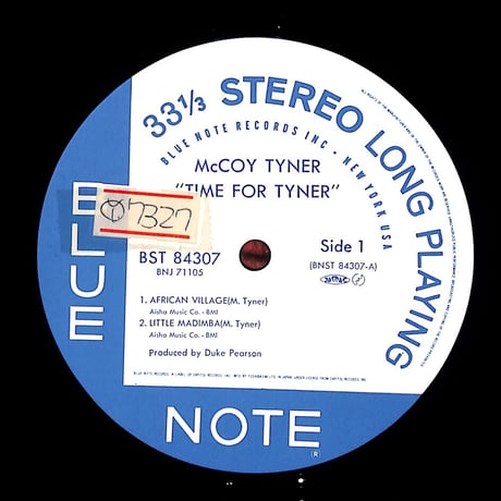 マッコイ・タイナー / Time For Tyner（LPレコード）