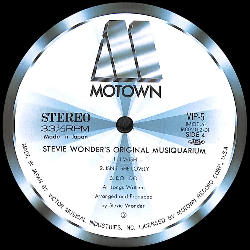 STEVIE WONDER スティービー・ワンダー　LP レコード　輸入盤 スティービー・ワンダー / ミュージックエイリアム [※国内盤