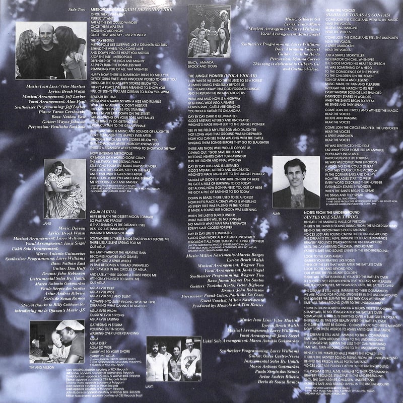 マンハッタン・トランスファー / ブラジル [※国内盤,品番:P-13593］(LP