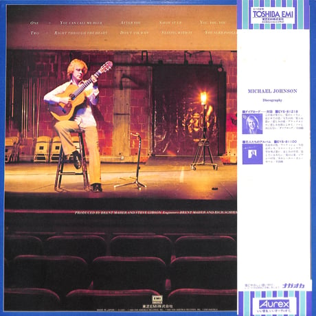 マイケル・ジョンソン / 哀しみのブルー [※国内盤,品番:EYS-81372］(LPレコード)