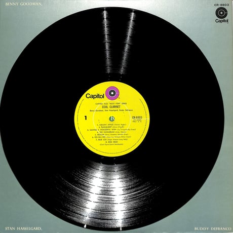 ベニー・グッドマン BENNY GOODMAN/ クールクラリネット（LPレコード）