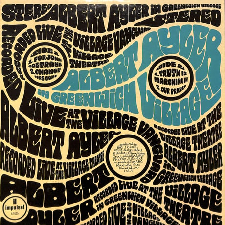 アルバート・アイラー / In Greenwich Village [※輸入盤,生産国:US,品番:A-9155］(LPレコード)