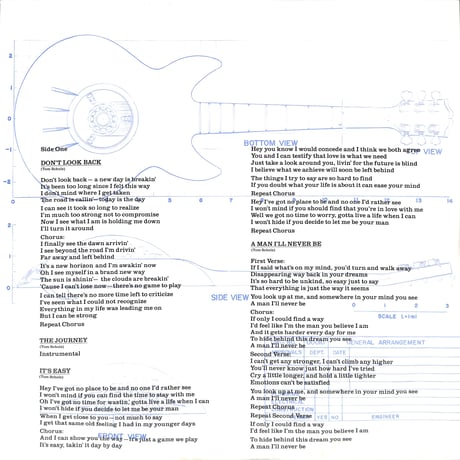 ボストン / ドント・ルック・バック [※国内盤,品番:25・3P-1］ (LPレコード)