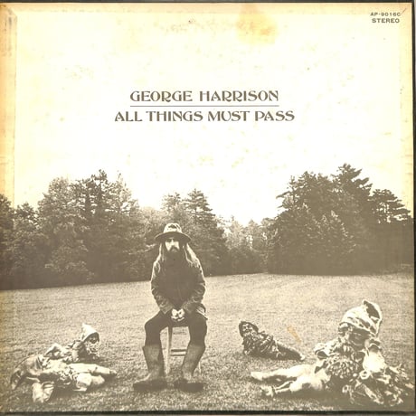 ジョージ・ハリスン / ALL THINGS MUST PASS（赤盤,AP-90160）（LPレコード）