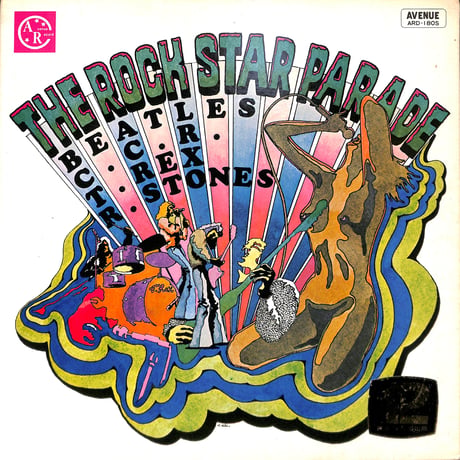 アラン・キャディオーケストラとシンガーズ / The Rock Star Parade [※国内盤,品番:ARD-180S］(LPレコード)